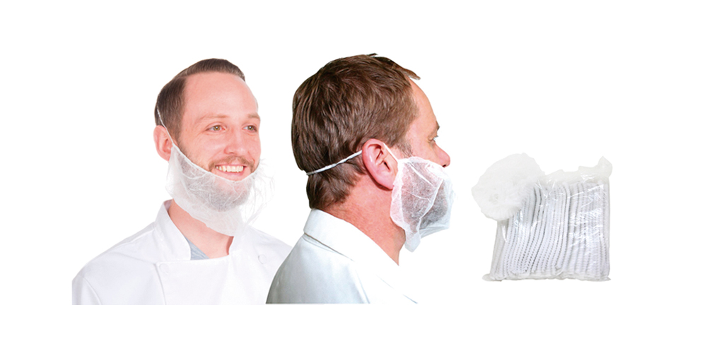 cubre barba descartables